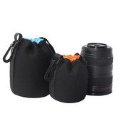 Αδιάβροχη τσάντα φακού φωτογραφικής μηχανής Φορητή νεοπρένιο με γάντζο θήκη κάμερας DSLR για Canon/Sony/Nikon