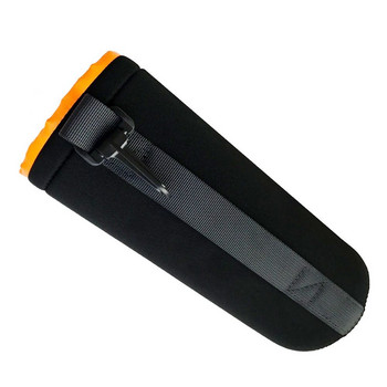 Водоустойчива чанта за обектив на фотоапарат Преносима неопренова чанта с кука DSLR Калъф за обектив Калъф за фотоапарат за Canon/Sony/Nikon