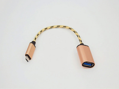 Micro OTG adatkábel C típusú csatlakozó és női OTG kábeladapter lehetővé teszi az OTG funkciós kábeladaptert a Huawei Xiaomihoz