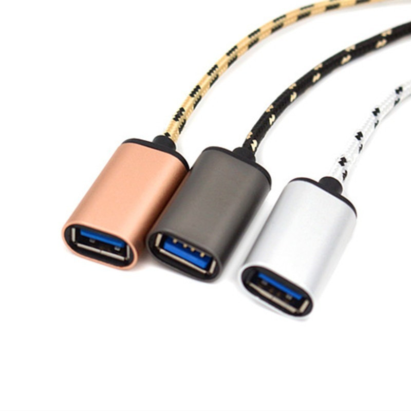 Micro OTG adatkábel C típusú csatlakozó és női OTG kábeladapter lehetővé teszi az OTG funkciós kábeladaptert a Huawei Xiaomihoz