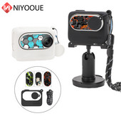 Silikoonist kattega pöidlakaamera kleebis Nahaümbris Objektiivi katte kaitse kaelarihm Insta360 GO 3 tarvikute jaoks