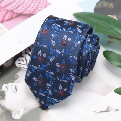 Muške klasične jacquard uske kravate za modne ležerne pruge Karirana kravata Poslovni vjenčani dar Mladoženja Crne kravate Dodaci