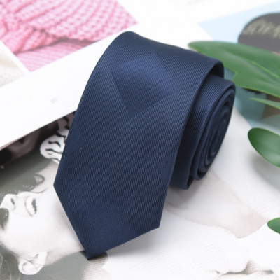 Muške klasične jacquard uske kravate za modne ležerne pruge Karirana kravata Poslovni vjenčani dar Mladoženja Crne kravate Dodaci