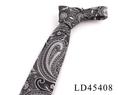 Skinny Ties Vőlegény nyakkendő esküvői partira fiúknak lányok nyakkendő Paisley Wove nyakkendő férfiaknak női nyakkendő férfi nyakkendők Gravatas