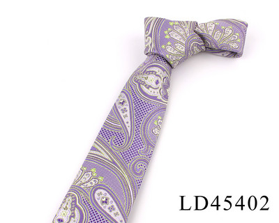 Skinny Ties Vőlegény nyakkendő esküvői partira fiúknak lányok nyakkendő Paisley Wove nyakkendő férfiaknak női nyakkendő férfi nyakkendők Gravatas