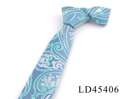 Skinny Ties Vőlegény nyakkendő esküvői partira fiúknak lányok nyakkendő Paisley Wove nyakkendő férfiaknak női nyakkendő férfi nyakkendők Gravatas