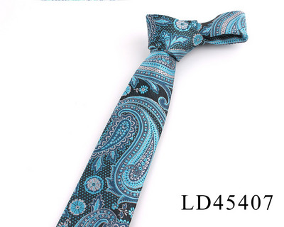 Skinny Ties Vőlegény nyakkendő esküvői partira fiúknak lányok nyakkendő Paisley Wove nyakkendő férfiaknak női nyakkendő férfi nyakkendők Gravatas