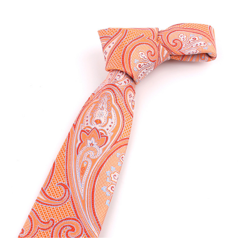 Skinny Ties Vőlegény nyakkendő esküvői partira fiúknak lányok nyakkendő Paisley Wove nyakkendő férfiaknak női nyakkendő férfi nyakkendők Gravatas