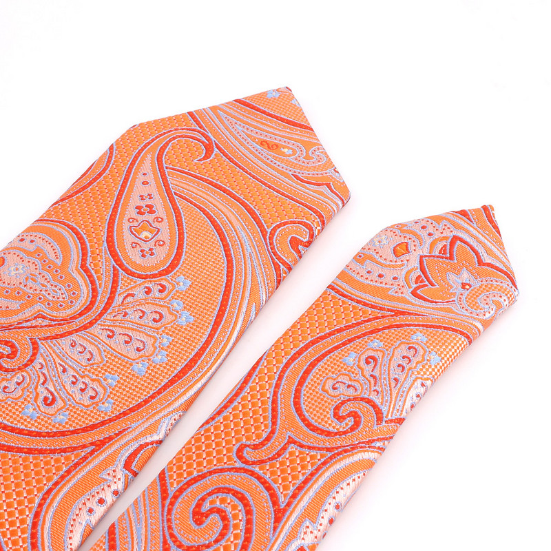 Skinny Ties Vőlegény nyakkendő esküvői partira fiúknak lányok nyakkendő Paisley Wove nyakkendő férfiaknak női nyakkendő férfi nyakkendők Gravatas