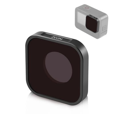 PULUZ ND8 / ND16 / ND32 / CPL / UV filtri priekš GoPro Hero11 Black Mini HERO10 HERO9 darbības kameru objektīva filtru piederumi