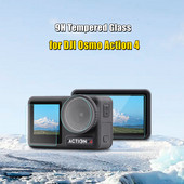 Μεμβράνη 9H Tempered Glass for DJI Osmo Action 4 Screen Protector Αντιχαρακτηριστικά Αξεσουάρ αθλητικής κάμερας