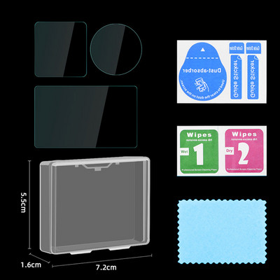 Μεμβράνη 9H Tempered Glass for DJI Osmo Action 4 Screen Protector Αντιχαρακτηριστικά Αξεσουάρ αθλητικής κάμερας