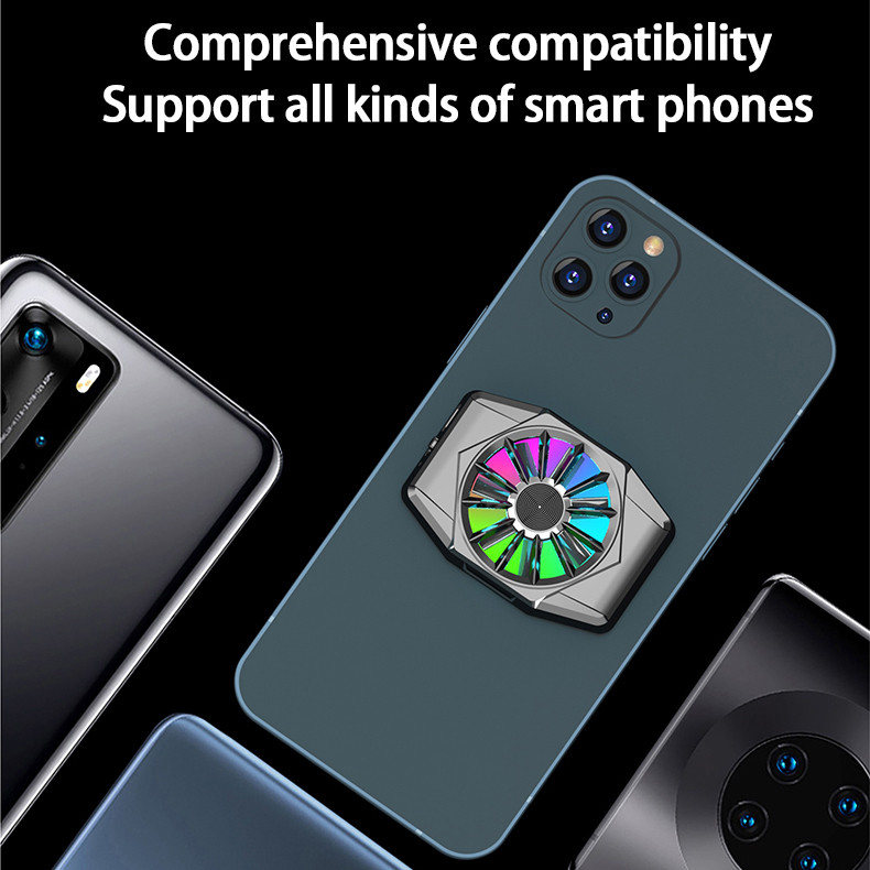 X11 Telefon Hladnjak Ventilator za hlađenje Radijator Gaming Mobilni Gamepad Hladnjak Ventilator USB punjenje Magnetski radijator za iPhone Samsung
