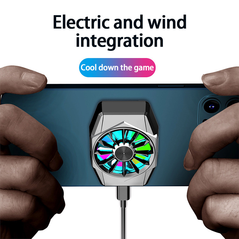 X11 Telefon Hladnjak Ventilator za hlađenje Radijator Gaming Mobilni Gamepad Hladnjak Ventilator USB punjenje Magnetski radijator za iPhone Samsung