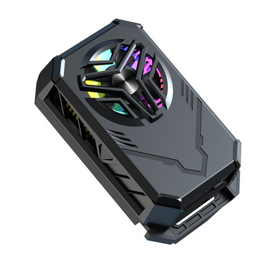 F30 Smart Phone Cooler Φορητός επαναφορτιζόμενος γρήγορος ανεμιστήρας καλοριφέρ Αξεσουάρ κινητών τηλεφώνων Πλάτος 67-88mm για Gaming Live