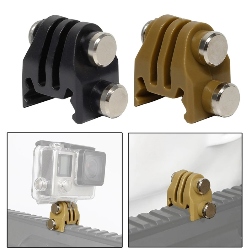 Adaptor de montare pe șină de calitate industrială Accesorii pentru cameră sportivă Echipament de exterior