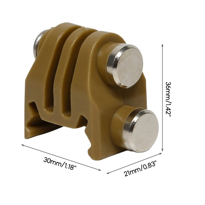 Adaptor de montare pe șină de calitate industrială Accesorii pentru cameră sportivă Echipament de exterior