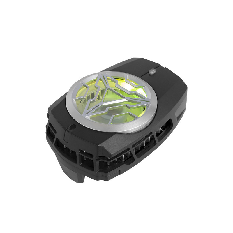 Radiator cu clemă din spate pentru telefon mobil ventilator portabil reîncărcabil Lumină RGB