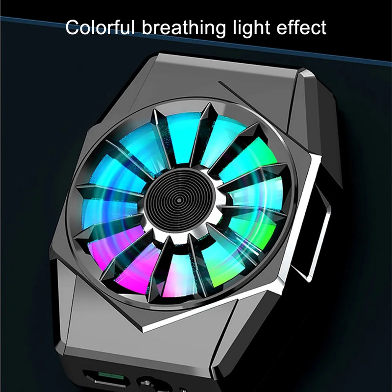 Telefoni magnetradiaator ABS mängujahuti süsteem kiire jahutusventilaator Iphone Xiaomi Black Shark 4 jaoks koos akuga кулер для телефона