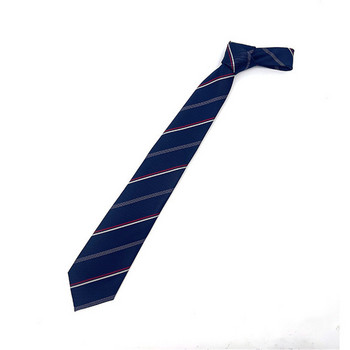 Ανδρικές γυναικείες γραβάτες μόδας 1200-PIN 8CM 3,15\'\' Επαγγελματικό Γάμο Γραβάτα Μεταξωτή Γραβάτα Ριγέ Μαύρη Μπλε Κόκκινη Γραβάτα για Ανδρικές Γυναικείες