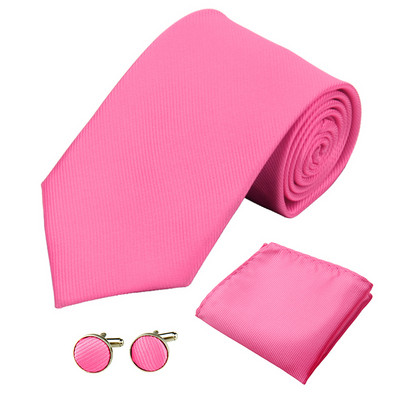 Moodne meeste lipsukomplekt, 8 cm/3,15 tolli, pulmasiid, ühevärviline triibuline must punane aksessuaarid Mansetinööbid Tasku kandiline kaelaside meestele, naistele