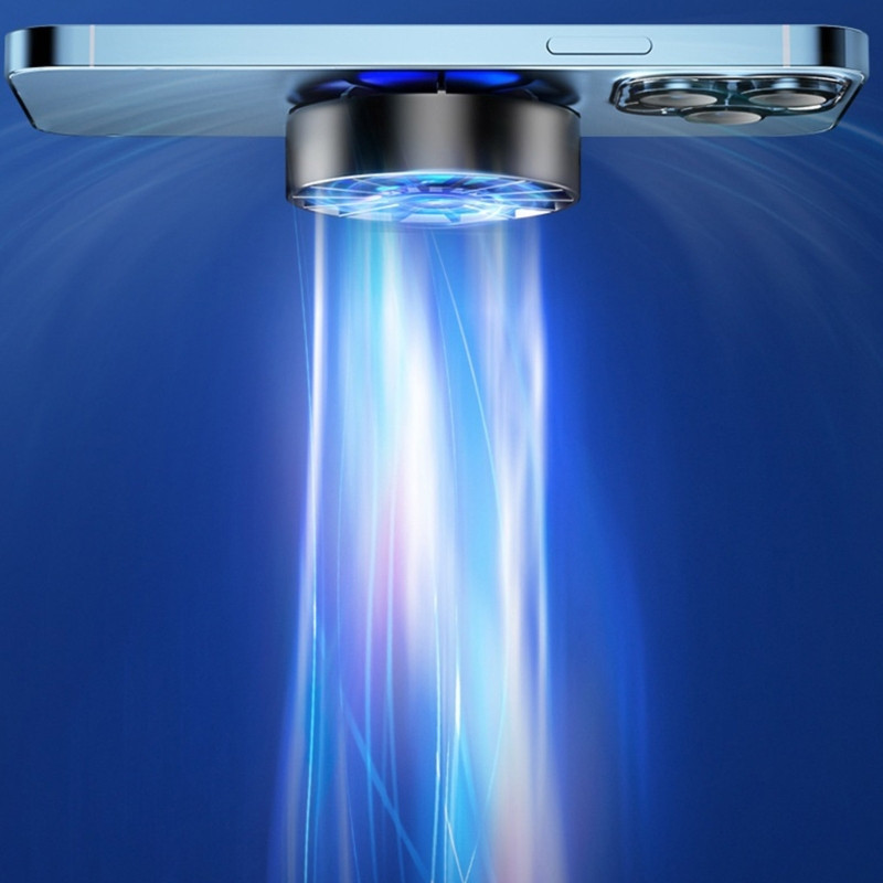 Ψύκτης τηλεφώνου Μαγνητικός ψύκτης, ανεμιστήρας ψύξης κινητού τηλεφώνου Φορητός ανεμιστήρας ψύξης καλοριφέρ τηλεφώνου, ψύξη ημιαγωγών παιχνιδιών