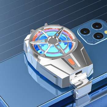Ψύξη ανεμιστήρα Universal Phone Quiet Radiator Turbo-Hurricane Game Cooler Heat Sink