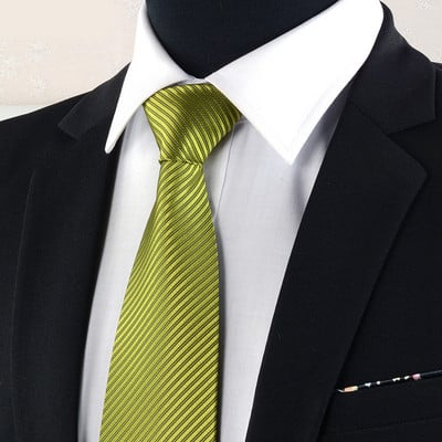 Meeste triibulised moodsad lipsud Gravatas klassikalise siidist lipsu särgi aksessuaarid pulmade äripidu vabaaja kaelaside moekujundus