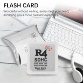 2022 R4 Adaptor SDHC Card de memorie digitală Secure Card Card de ardere Card de joc Flashcard Material durabil Flashcard compact și portabil