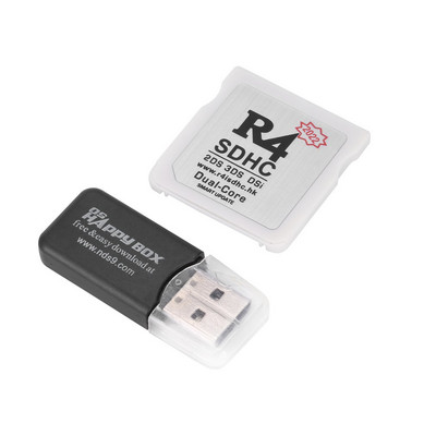 2022 R4 Adaptor SDHC Card de memorie digitală Secure Card Card de ardere Card de joc Flashcard Material durabil Flashcard compact și portabil