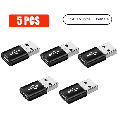 OTG Type-C адаптер Тип C към USB 3.0 адаптер Мобилен телефон Флашка Четец Конвертор за PC лаптоп MacBook Xiaomi Huawei