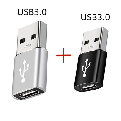 OTG Type-C адаптер Тип C към USB 3.0 адаптер Мобилен телефон Флашка Четец Конвертор за PC лаптоп MacBook Xiaomi Huawei