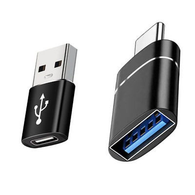 OTG Type-C адаптер Тип C към USB 3.0 адаптер Мобилен телефон Флашка Четец Конвертор за PC лаптоп MacBook Xiaomi Huawei