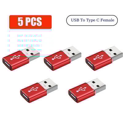 OTG Type-C адаптер Тип C към USB 3.0 адаптер Мобилен телефон Флашка Четец Конвертор за PC лаптоп MacBook Xiaomi Huawei