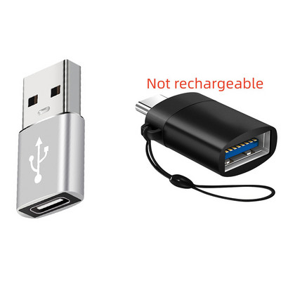 OTG Type-C адаптер Тип C към USB 3.0 адаптер Мобилен телефон Флашка Четец Конвертор за PC лаптоп MacBook Xiaomi Huawei