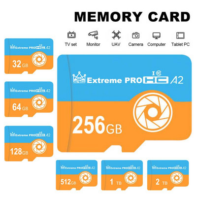 Κάρτα Extreme Pro Micro SD 256 GB 128 GB 64 GB 32 GB Κάρτα TF USB Flash κάρτα μνήμης 16 g 98mb/s Microsd Class 10 Πρωτότυπο