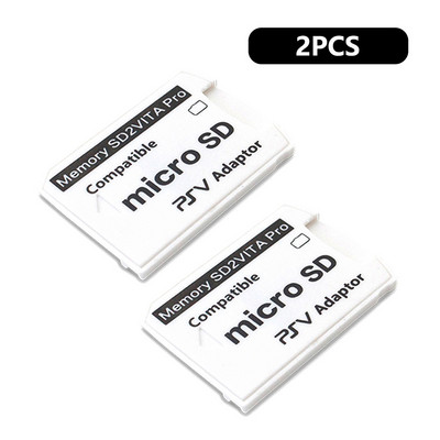 1/2 buc. Adaptor card de memorie pentru Sony PlayStation VITA V6.0 SD2 VITA Pro Henkaku 3.65 1000 2000 TF MicroSD Card PSV Converter