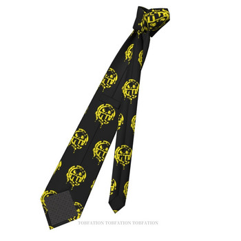 One Piece Anime Trafalgar Law Men Ties 3D Printed Hip-Hop Street Business Wedding Party πουκάμισο αξεσουάρ