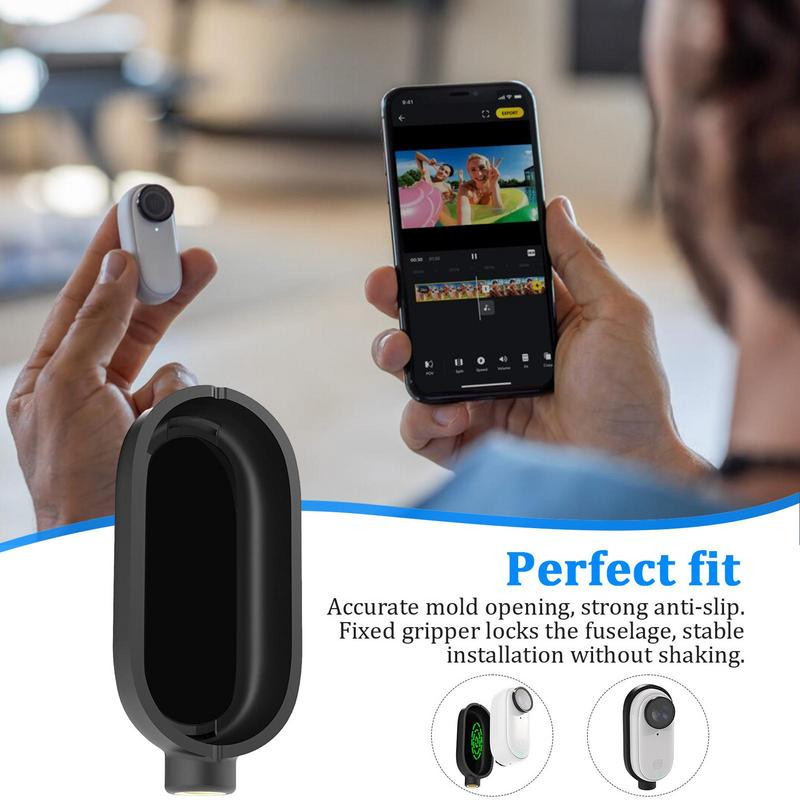 Insta360 védőburkolathoz, bőrvédő hüvelyhez, pánthoz, hordható tokborítóhoz.