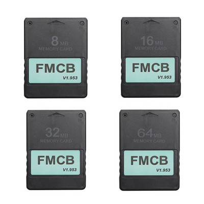 Δωρεάν κάρτα McBoot FMCB για Sony PS2 για Playstation2 Κάρτα μνήμης 8MB/16MB/32MB/64MB v1.953 OPL MC Boot