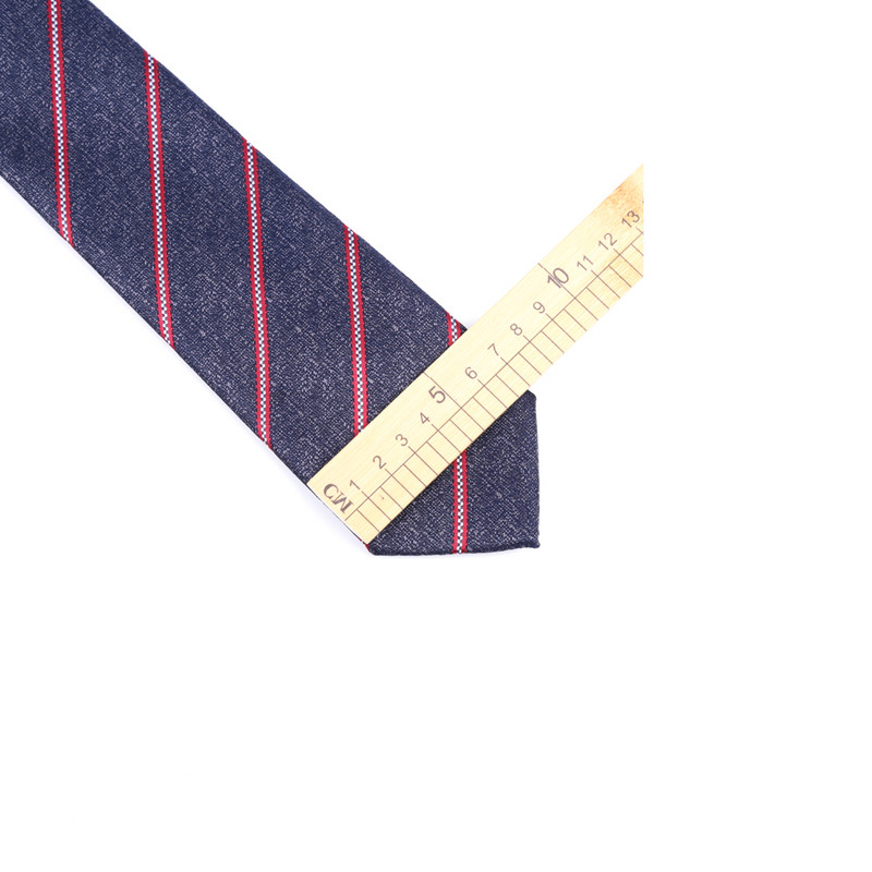 19 színű új 7 cm-es férfi nyakkendő csíkos pólyás nyakkendők férfinak Poliészter selyem Jacquard Cravat Business Party Corbatas Para Hombre