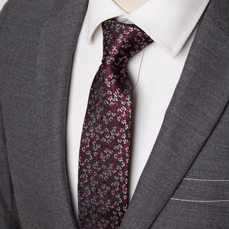 Férfi nyakkendők Jacquard Luxus Klasszikus Designer Fekete nyakkendő Party Esküvői Ajándék férfiaknak Divatcsíkos Üzleti Kiváló minőségű nyakkendő