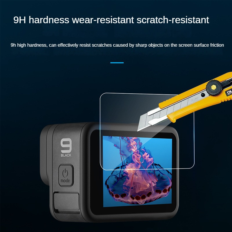 Pentru Gopro hero 11/9/10 Accesorii pentru camera sport Protector din sticla securizata/Protector HD