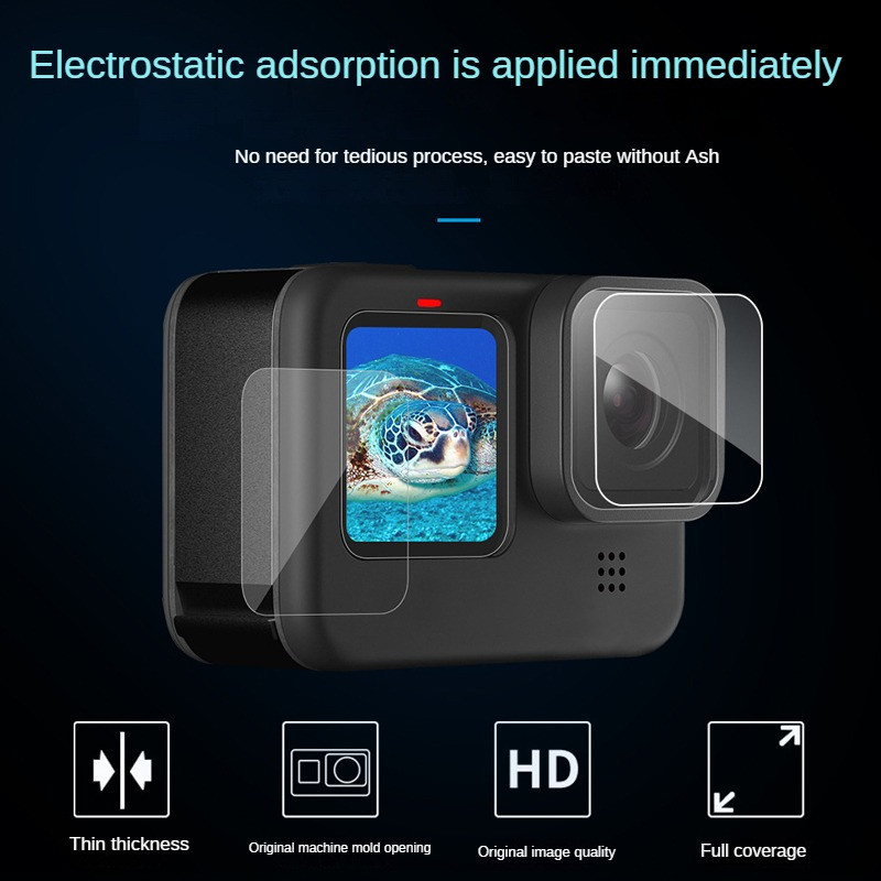 Pentru Gopro hero 11/9/10 Accesorii pentru camera sport Protector din sticla securizata/Protector HD
