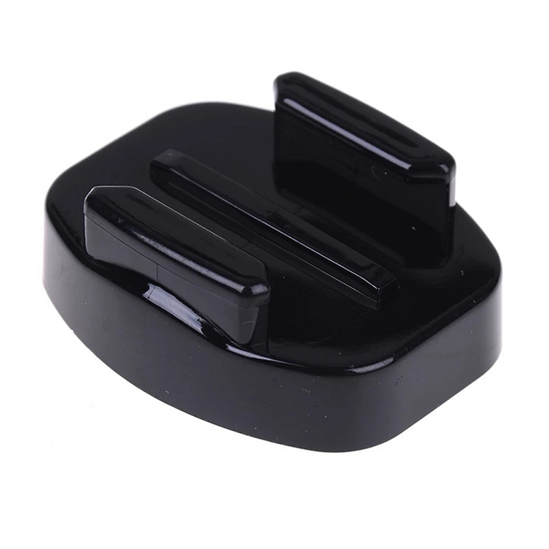 Fekete strapabíró műanyag sportkamera videokamera-tartozékok Praktikus GoPro alapra szerelhető, gyorsan hordozható kioldólemezes állványtartó