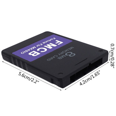 Compatibil cu PS2 MX4SIO SIO2SD Card SD FMCB Card de program Thick Machine V1.966/Thin Machine Adaptor pentru card Fortuna