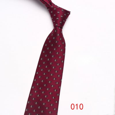 Linbaiway 8cm kaklaraiščiai vyrų vestuvių vakarėliui su gėlėmis marginti kaklo kaklaraiščiai Poliesteris Gravatas Slim Cravat kaklaraištis vyrams Dovanos