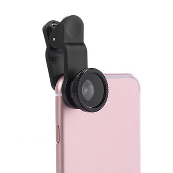 3 в 1 широкоъгълен комплект обективи за макро рибешко око, многофункционален, практичен, ултрапреносим, издръжлив за iPhone, Samsung, Huawei, Xiaomi