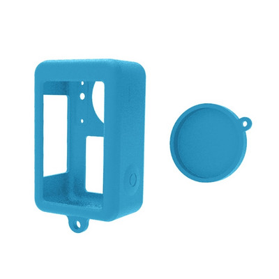 Eemaldatav kate, silikoonist pehme kaamera korpuse kate Osmo Action 4/3 kaamera jaoks, täielikult kaitsvad hoiukarbi turvakaaned