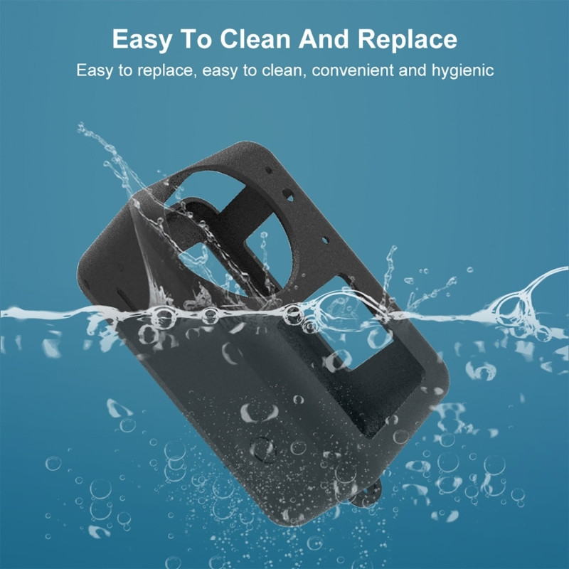 Eemaldatav kate, silikoonist pehme kaamera korpuse kate Osmo Action 4/3 kaamera jaoks, täielikult kaitsvad hoiukarbi turvakaaned